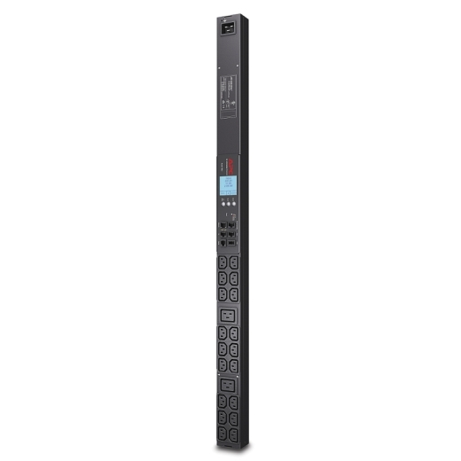 APC Netshelter Metered Rack PDU, 0U, 230V/16A Input, 2x IEC C19  18x IEC C13 Outlets