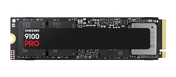 HBS-9100PRO-1TB Samsung 9100 PRO 1TB PCIe Gen5 NVMe SSD 14700MB/s 13300MB/s R/W 1850K/2600K IOPS 600TBW 1.5M hrs V-NAND TLC AES 256-bit Encryption 5yr wty