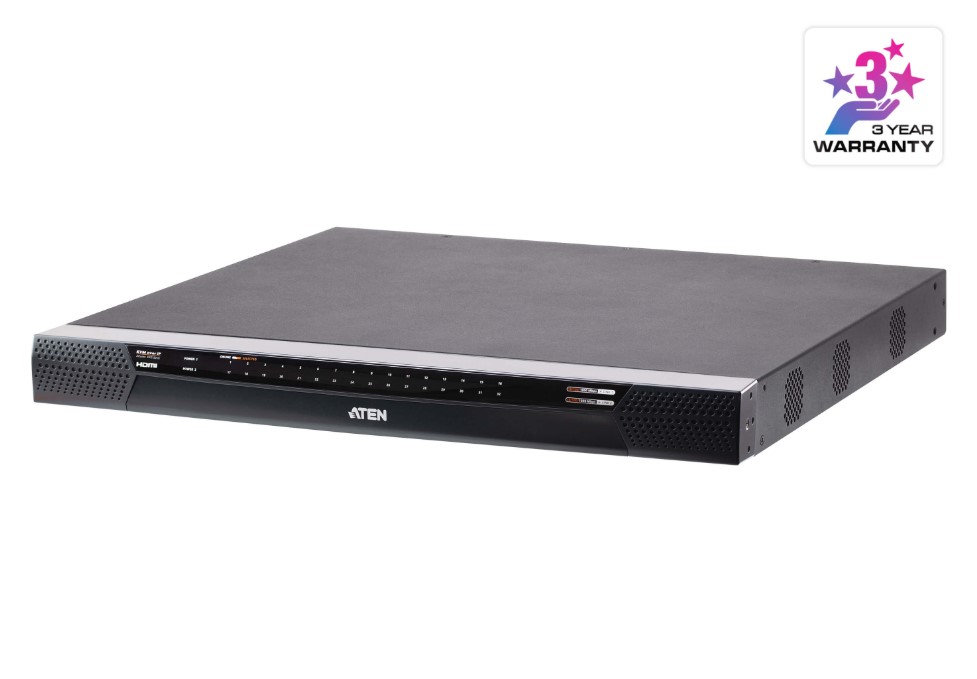 KVA-KN2132VB-AX-U Aten 1-Local/2-Remote Access 32-Port Multi-Interface Cat 5 KVM over IP Switch