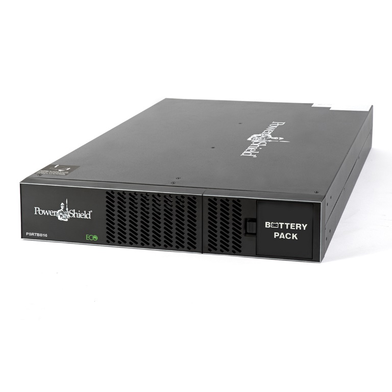 PowerShield Extended Battery Module for PSCERT6000L  PSCERT10KL, 2U, 16 batteries, enhances runtime and reliability