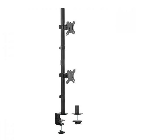 [MAMB-ACA-BMA-VDC01K] MAMB-ACA-BMA-VDC01K mbeat® activiva Dual-Screen Articulating Vertical Monitor Arm  is designed for ultimate workspace efficiency and ergonomic comfort (LS)