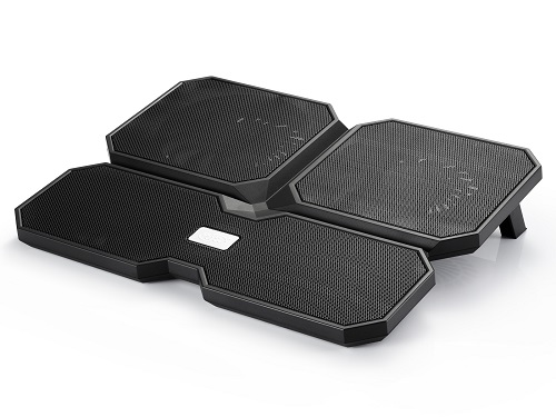 DeepCool Multi Core X6 Notebook Cooler 15.6" With 2x140mm, 2x100mm Fans, Step Switch  2 USB