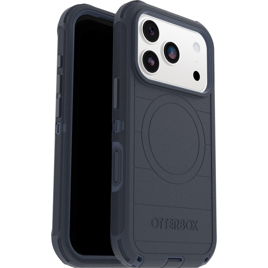 MPA-77-98384 OtterBox Defender Pro MagSafe Apple iPhone 17 Pro (6.3') Case Blue Sentiment - (77-98384), DROP+ 7X Military Standard, Tri-Layer, 7 Years Warranty