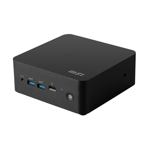 [SYM-CUBINUCAI1UMG-013BAU] SYM-CUBINUCAI1UMG-013BAU MSI Cubi NUC AI 1UMG-013BAU Mini PC Black Barebone Core Ultra 5 125H 2x Thunderbolt 4 2x HDMI 2x Intel® I226V (2.5G) Wi-Fi 6E AX211 3Y