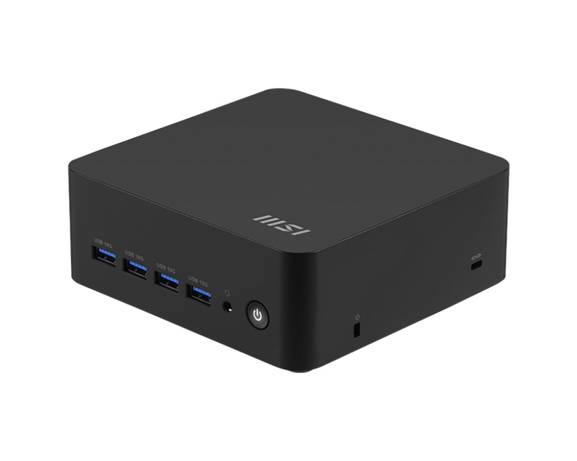 SYM-CUBIZAI8M-007BAP MSI Cubi Z AI 8M with Hawk Point R5, Ryzen 5 8645HS/Up to DDR5/dTPM/2*M.2/2*HDMI/2*USB C 4.0/4*Display/2*LAN/Wifi6E/Card Reader/Power Switch Cable/3Y