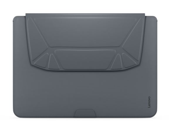 NAL-4X41R83942 Lenovo Origami 35.6 cm (14') Sleeve case Grey PE bag+belly band Snug fit 14' Notebook Origami-fold design Sustainable RPET inner materials