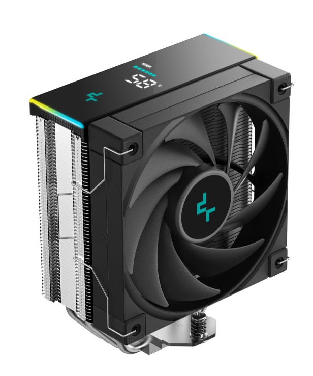 CFD-AK400-DIG-SE DeepCool AK400 Digital SE CPU Cooler, Status Display, ARGB LED Strips, 4x Heat Pipe Intel LGA1851/1700/1200/1151/1150/1155 /AM5/AM4