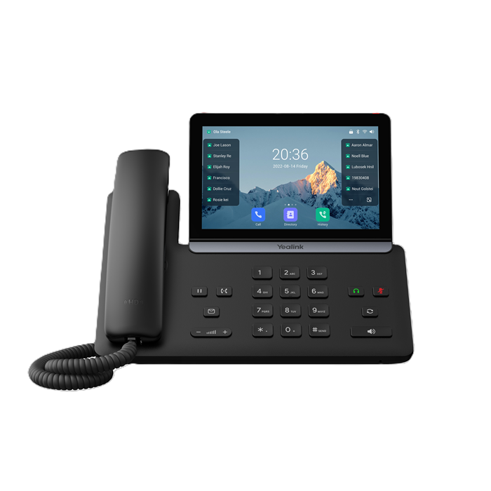 [IPY-T88W] IPY-T88W Yealink SIP-T88W IP Phone, 7' Touchscreen, Android 13, HD Voice, Bluetooth 5.0, Wi-Fi 6, Dual USB, PoE,  Optional BTH88 Handset