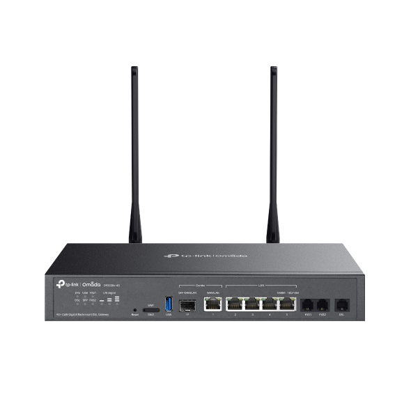 [NWTL-DR3220V-4G] NWTL-DR3220V-4G TP-Link DR3220v-4G Omada 4G+ Cat6 Gigabit Rackmount DSL Gateway
