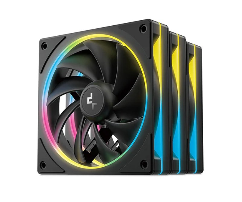 CFD-FL12-SE-3P DeepCool FL12 SE 3 Pack 120mm Performance ARGB Fans , Hydro Bearing 120×120×25 mm(L×W×H)