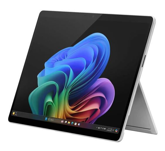 NBMS-PRO11-S321TP Microsoft Surface Pro 11 13' Touchscreen Copilot+ Snapdragon 32GB 1TB SSD WIN 11P USB-C Thunderbolt WIFI7 BT Camera Platinum 2YR - EU require