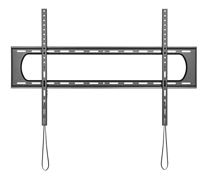 [MABT-LP73-69F] MABT-LP73-69F Brateck Affordable Heavy-Duty TV Wall Mount For 60’’~120’’ Fit Curved TV up to 120KG, VESA 50x50 up to 900x600 Fine Texture Black (LS)