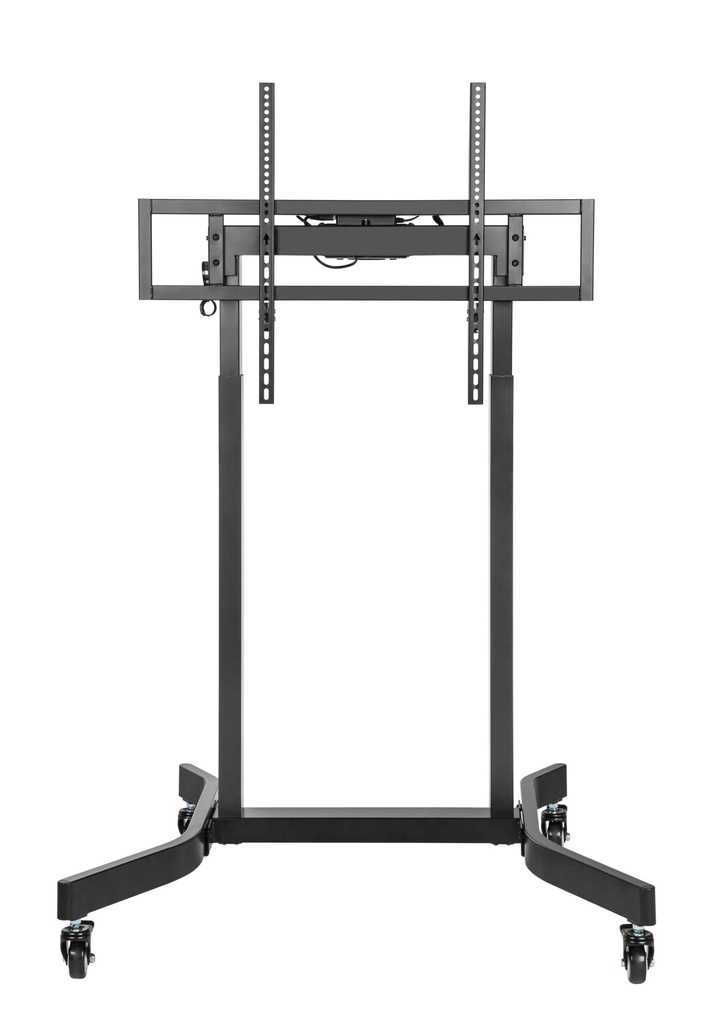 MABT-TTL14-68FW-BLK Brateck Standard Motorized TV Cart Fit 55'-100' Up to 120kg- Matte Black , VESA Compatible: 200x200 up to 800x600 （LS）