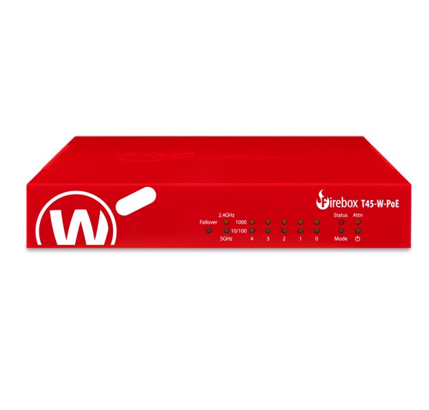 [NWG-WGT48000-AU] NWG-WGT48000-AU WatchGuard Firebox T45-W-PoE  Appliance Only (AU) – License Not Included (Requires Separate WG License Purchase)
