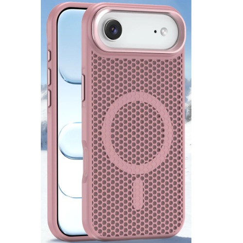 MPA-C3MA17AIPI USP Apple iPhone 17 Air (6.5') Armor 3D Mesh Case with MagSafe Pink- Fragiile Surface, TPU Bumper, Drop Resistance, Scratch Protection, 5 Years Warran