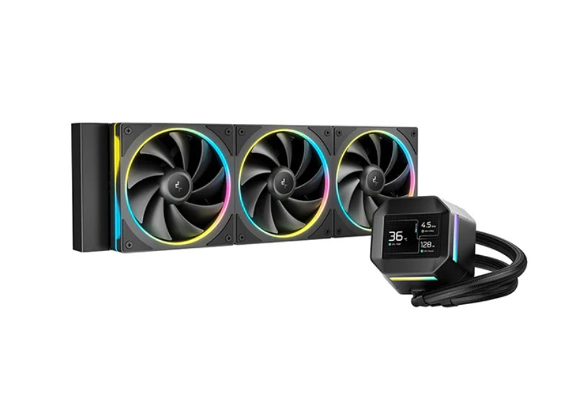 CFD-LM360 DeepCool LM360 ARGB Liquid Cooler Mini LCD Screen, 2.4' IPS, 320×240 Resolution , Intel LGA1851/1700/1200 + More, AMD AM5/AM4