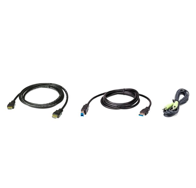 Aten 2L-7D02UHX3 KVM Cable 1.8m with HDMI, USB  Audio to HDMI, USB  Audio