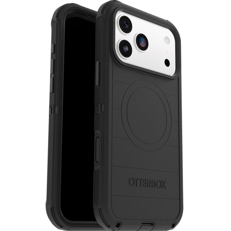 [MPA-77-98380] MPA-77-98380 OtterBox Defender Pro MagSafe Apple iPhone 18 Pro / iPhone 17 Pro (6.3') Case Black - (77-98380), DROP+ 7X Military Standard, Raised Edges, 7 Years Wt