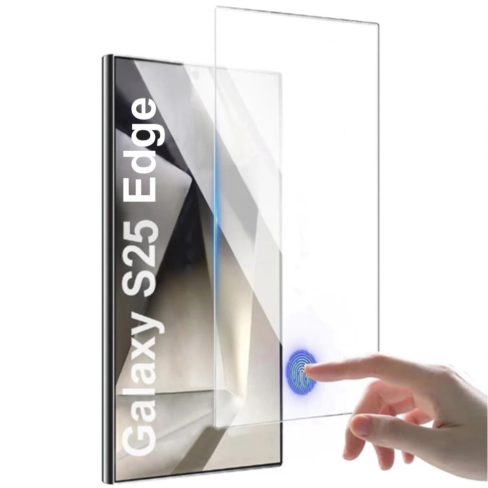 MPA-SPSAMS25E USP Samsung Galaxy S25 Edge 5G (6.7') 2.5D Tempered Glass Screen Protector Clear - 9H Hardness, Scratch-proof, 5 Years Warranty