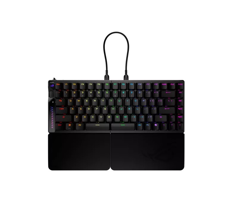 KBA-ROG-FALCATA ASUS ROG FALCATA Gaming Keyboard Hot-Swappable ROG HFX V2 Magnetic Switches, ROG Hall Sensor ROG SpeedNova 8K wireless