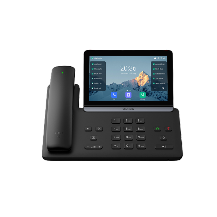 [IPY-T88W-PRO] IPY-T88W-PRO Yealink SIP-T88W Pro IP Phone, 7' Touchscreen, Android 13, HD Voice, Bluetooth Handset, Wi-Fi 6, Dual USB, PoE