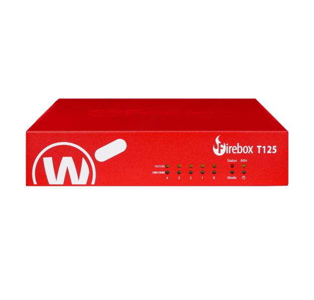 [NWG-WGT125000] NWG-WGT125000 WatchGuard Firebox T125 Appliance Only – License Not Included (Requires Separate WG License Purchase)