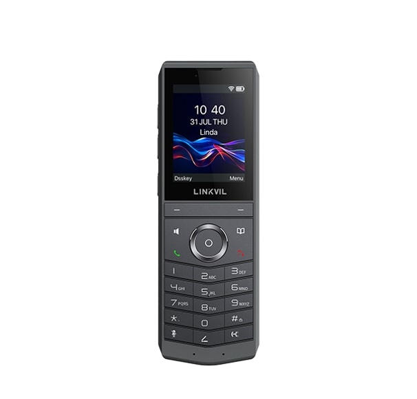 [IPF-W620W] IPF-W620W Fanvil W620W Portable Wi-Fi Phone, 2.4-inch HD LCD Screen,Video Preview, Programmable Keys,Type-C Port, Built-in Dual-band Wi-Fi 6, 240H Standby