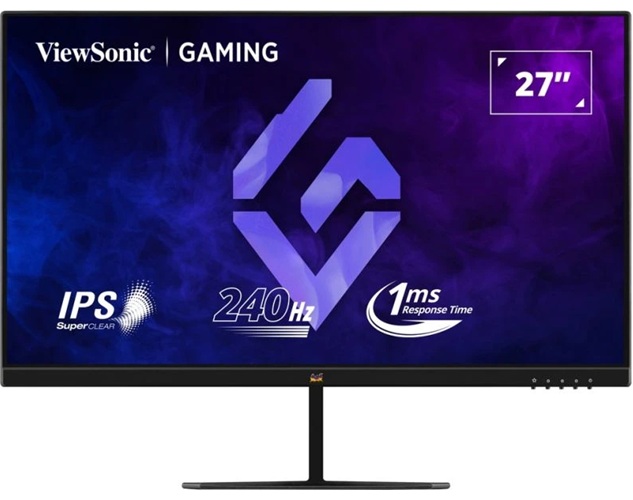 MNV-VA2732-MHD-3 ViewSonic 27' Full HD 100Hz SuperClear IPS Panel with DisplayPort HDMI and VGA Speakers 2W VESA mount Monitor, 3YARW