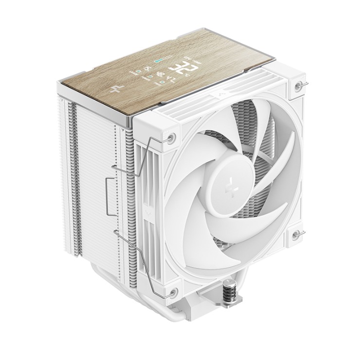 CFD-AK700-DG-WH DeepCool AK700 DIGITAL WH AI Dynamic Adjustment CPU Cooler, Digital Display, 7 Heat Pipes, 4-pin PWM, Intel LGA1851/1700/1200/115x, AMD AM5/AM4