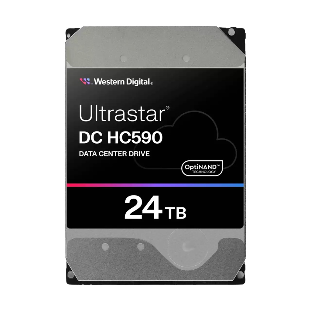 HAWD-0F59373 Western Digital Ultrastar DC HC590 24TB: 3.5', SAS, CMR, SE, 146.71×101.6×26.11mm, 670g,  5Y warranty