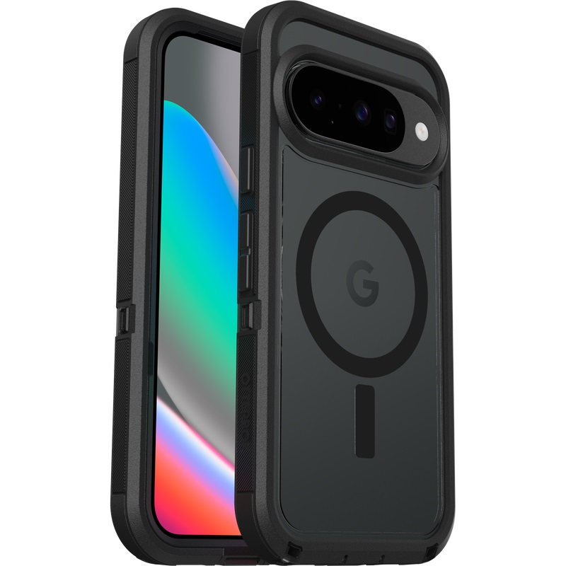 MPA-77-98258 OtterBox Defender Pro XT Clear Magnets Google Pixel 10/Pixel 10 Pro Dark Side - black-(77-98258), Drop+7X Military Standard, 7 Years Warranty