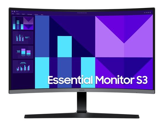[MNS-LS27D390GAEXXY] MNS-LS27D390GAEXXY Samsung 27' S39GD FHD 1800R Curved Monitor 1920X1080 16:9 VA 100Hz 4ms 250cd/m2 D-Sub HDMI Tilt VESA Headphone Eye Saver Mode Black 3YR WTY