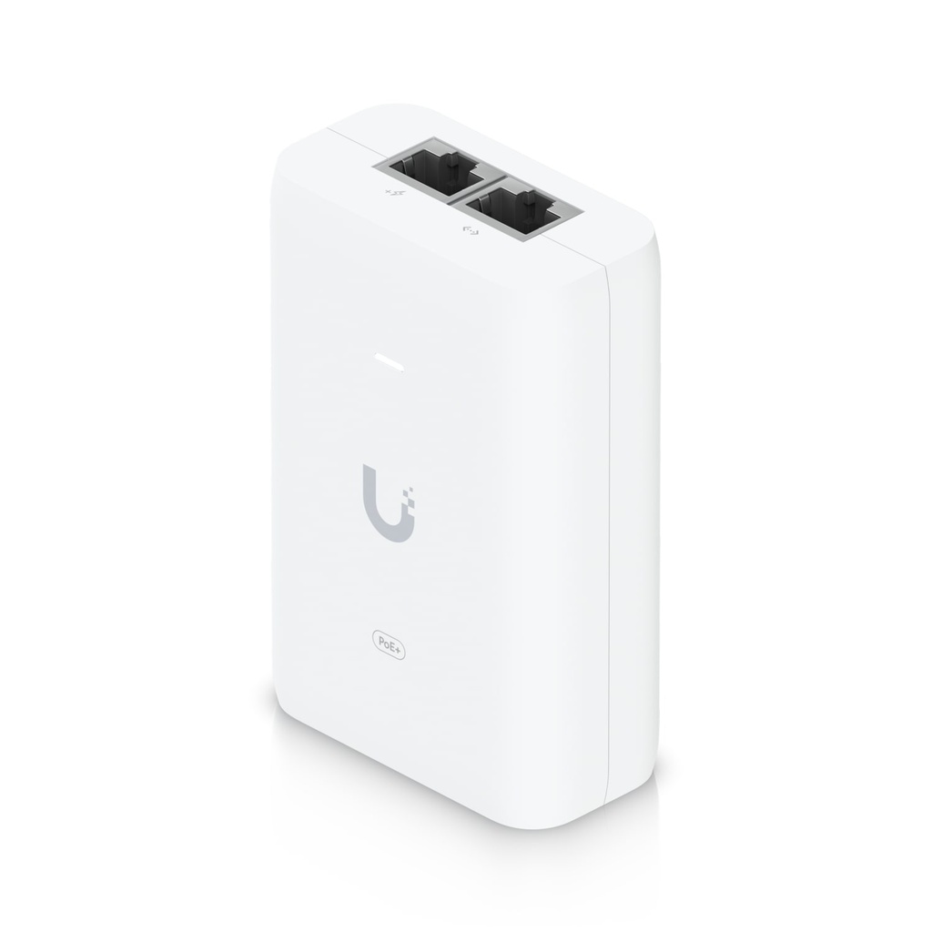 Ubiquiti PoE+ Adapter, 30W of PoE+,  RJ45 Data Input, AC Cable, U6 AP Suitable (U6-LR, U6-LITE, U6-PROU7-PRO),Replacement for POE-48-24W-G, 2Yr Warr