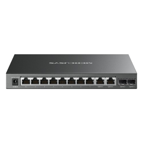 NWMS-MS112GMP Mercusys MS112GMP 12-Port Gigabit Desktop Switch with 8-Port PoE+