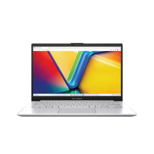 NBA-E1404FA-EB1615WS ASUS Vivobook Go 14' FHD 250nit Anti-Glare AMD Athlon Silver 10 4GB LPDDR5 onboard 128GB SSD Win 11 Home Wi-Fi 6E Privacy Shield 1.38kg Cool Silver 1Y