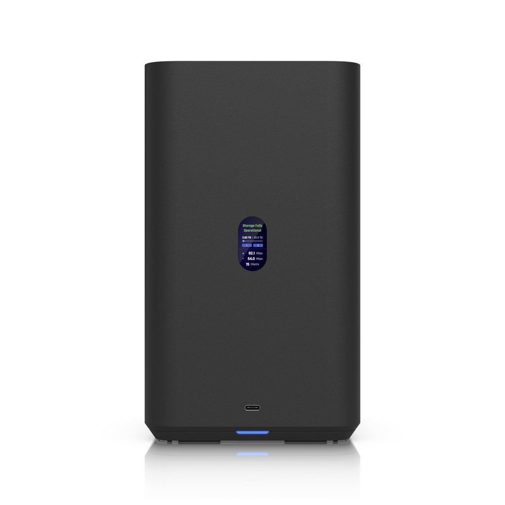 [NHU-UNAS-2-B] NHU-UNAS-2-B Ubiquiti UNAS 2, Black, UniFi Network Attached Storage (2)3.5' HDD Bays, 2.5 GbE Networking, USB-C Connectivity, PoE++ Adapter, All In Compact Foot.