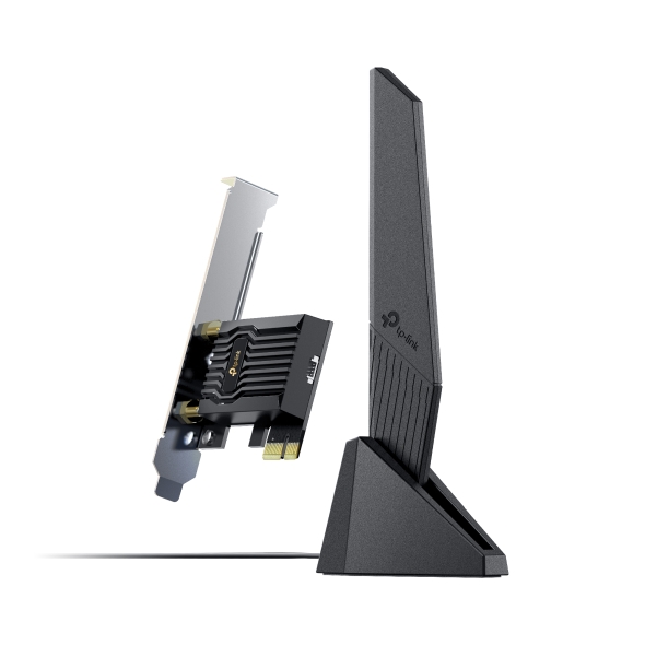 [NWTL-ARCHERTXE73E] NWTL-ARCHERTXE73E (E)TP-Link Archer TXE73E AXE5400 Wi-Fi 6E Bluetooth PCIe Adapter 574Mbps at 2.4 GHz + 2402Mbps at 5 GHz + 2402 Mbps at 6 GHz