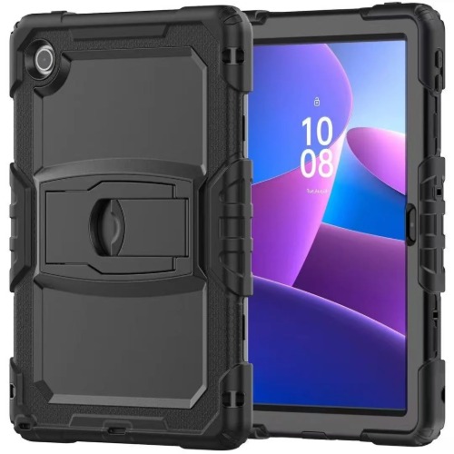 MPA-HDTLIT11 USP Rugged Lenovo Idea Tab 11 (11') Case Black - Built-in-Kickstand, Hand & Shoulder Strap, DropProof, 5 Years Warranty
