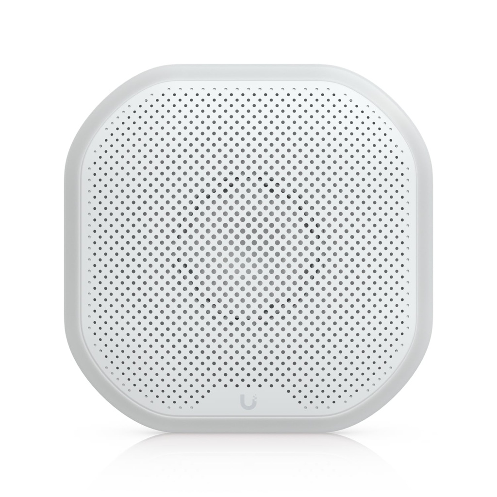 NHU-USL-SIREN Ubiquiti Siren, White, All-weather SuperLink Siren Delivering 110 DB Alarm, Emergency LED Lighting Powered Using Battery, DC Input.