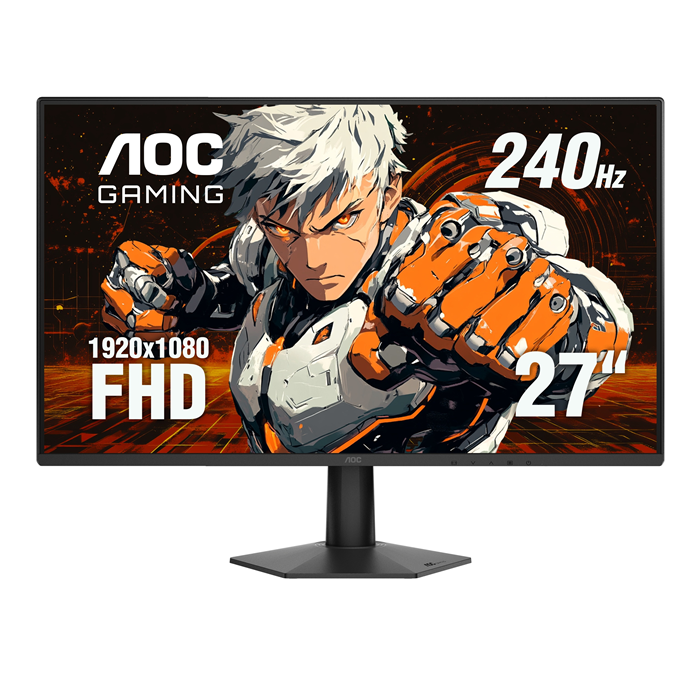 [MNAO-27G50Z] MNAO-27G50Z AOC 27G50Z, 27', IPS, FHD 1920x1080, 240Hz, 0.5ms, 300nits, DisplayPort 1.4, HDMI 2.0, VESA mount