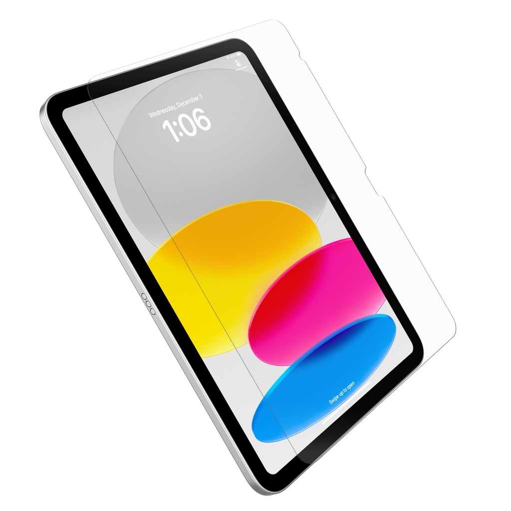 MPA-77-93951 OtterBox Premium Glass Antimicrobial Apple iPad (11') (A16) (11th Gen) / iPad (10.9') (10th Gen) Screen Protector-No Retail Packaging-2 Years Warranty
