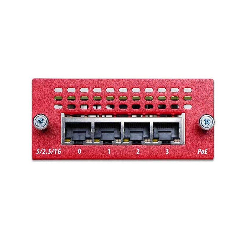 WatchGuard Firebox M 3rd Gen Multispeed PoE+ Module