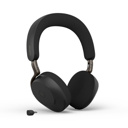 SPJ-EVL3-75-MS-S-C Jabra Evolve3 75, MS Stereo Black Bluetooth ANC Headset, Link390C BT, USB-C