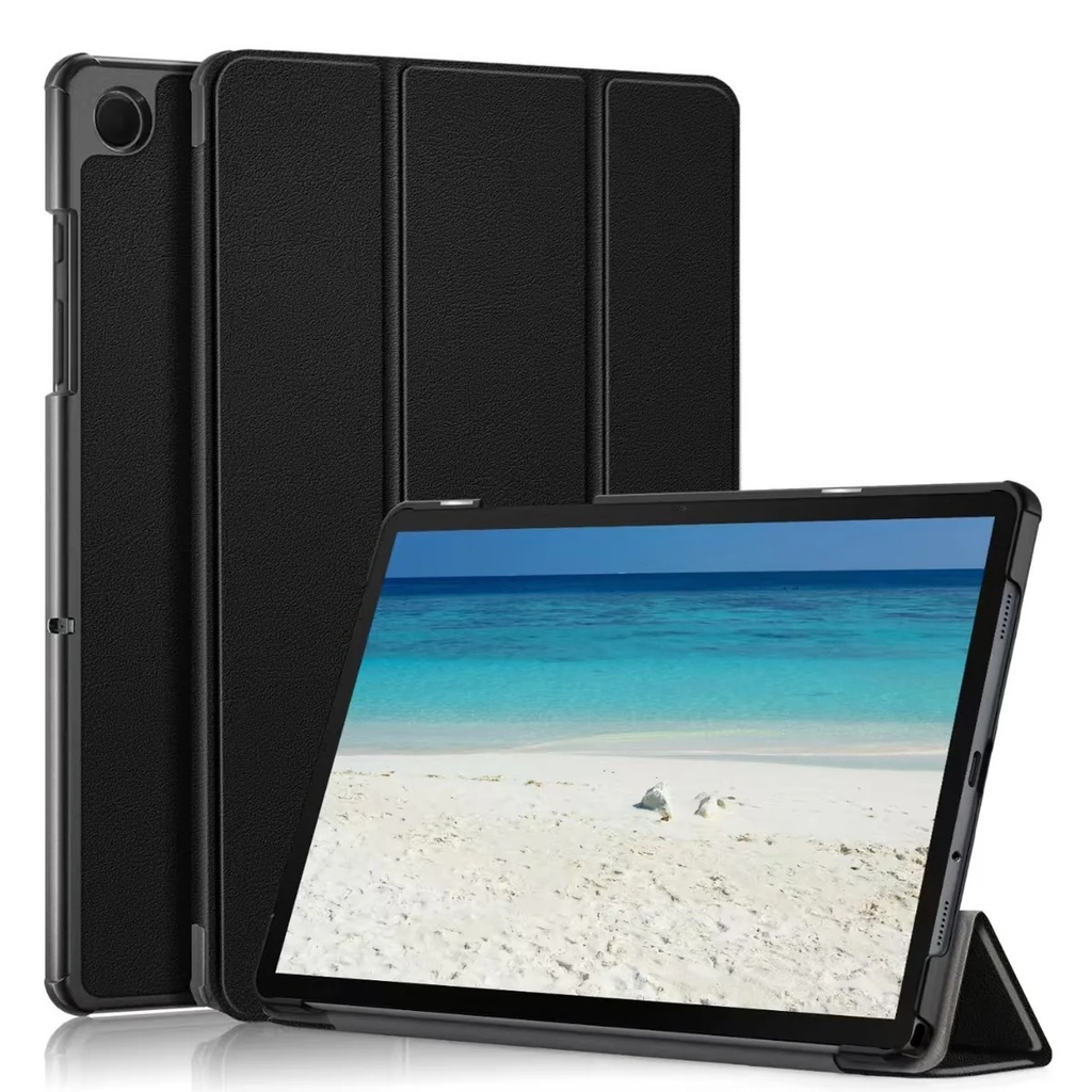 MPA-CFBITABA11PLUS USP Samsung Galaxy Tab A11+ / Tab A9+ (11') Folio Case Black - Slim, PU Leather, Auto Sleep/Wake Function, Drop Protection, 5 Years Warranty