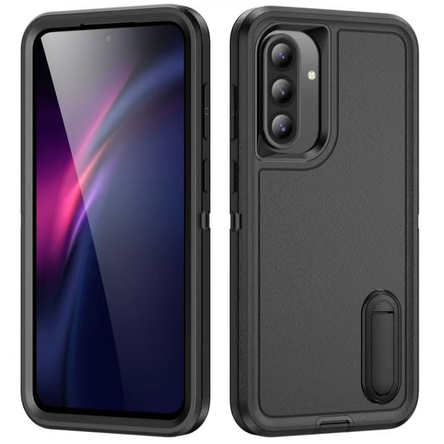 MPA-HDA36 USP Rugged Samsung Galaxy A36 5G (6.7') Case Black - No-Slip, Sleek, Ultimate Protection, Strong & Durable, Built-in-Kickstand,  5 Years Warranty