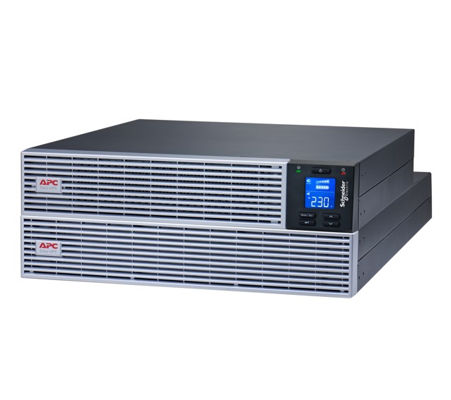APC Easy UPS 2000VA/1800W Online UPS, 4U RM, 230V/16A Input, 6x IEC C13 Outlets, Lithium Ion Battery, W/ Battery Pack, W/ Rail Kit
