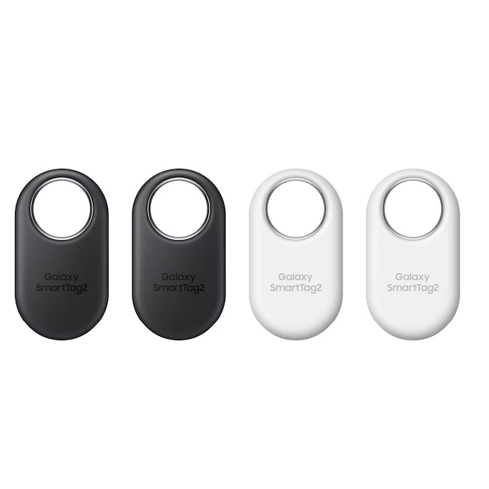 MPA-EI-T5600KWEGAU Samsung Galaxy SmartTag2 - Black/White(EI-T5600KWEGAU)*AU STOCK*,2xWhite, 2x Black, Bluetooth Tracker,1 Year Warranty