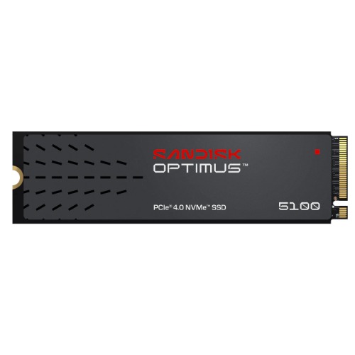 [HBSD-SDSP51500GAN-000E0] HBSD-SDSP51500GAN-000E0 SANDISK Optimus™ 5100 PCIe® 4.0 NVMe™ SSD, 500GB, Read 6,600MB/s Write 5,600MB/s, 5 Yr Warranty