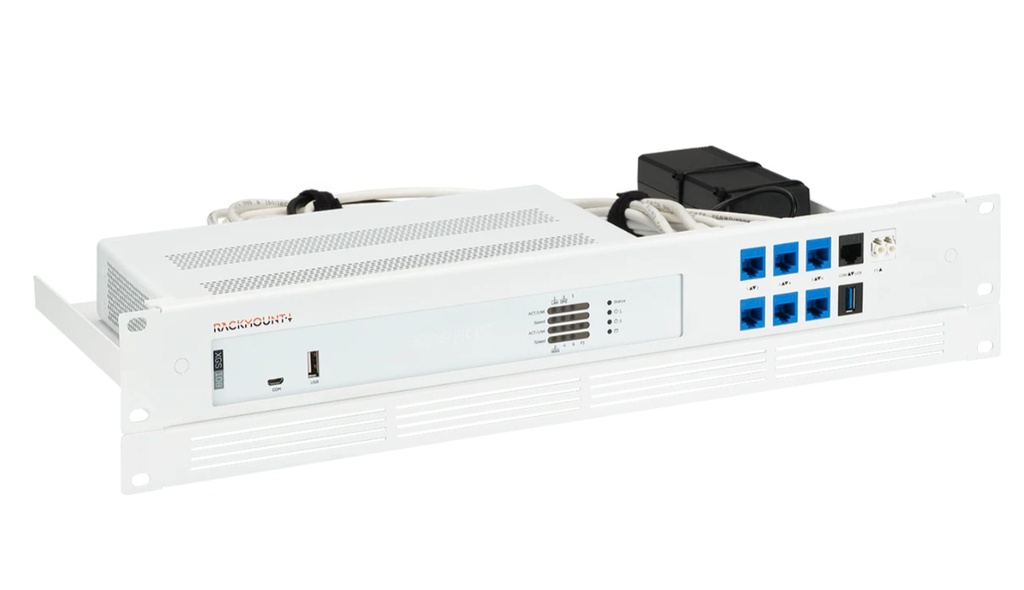 NAR-RM-SR-T15 Rackmount.IT Rack Mount Sophos XGS 108, 1.3U, Signal White, 58 x 483 x 216 mm