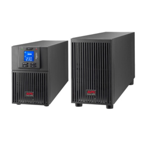UPAPC-SRV1KIL-E APC Easy UPS 1000VA/900W Online UPS, Tower Form Factor, 230V/10A Input, 3x IEC C13 Outlets, Lead Acid Battery, W/ Extended Battery Pack
